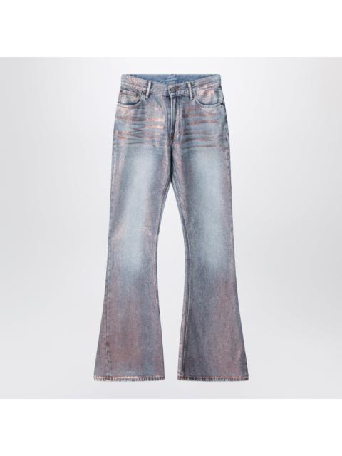 Acne Studios Acne Studios Fitted Glitter Jeans 2025F Rose Copper/Light Blue Women