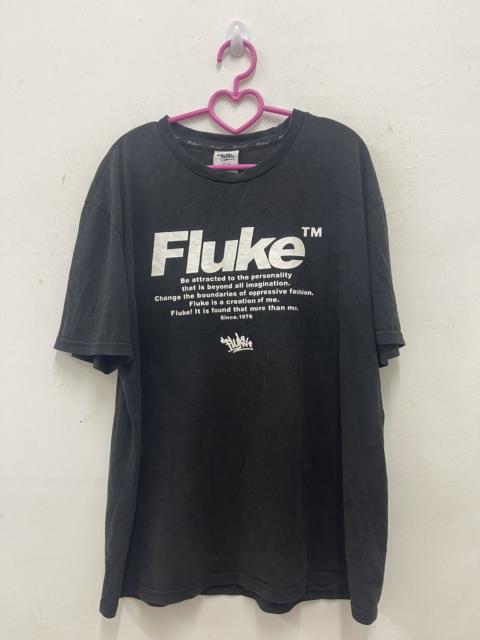 Other Designers Rare Vintage FLUKE Spell Out Streetwear Tee