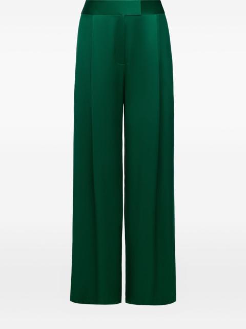 THE SEI pleated satin trousers