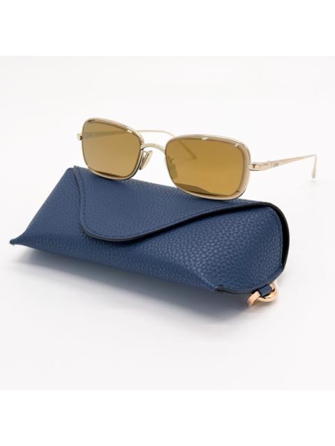 Loewe NEW LOEWE LW40159U 32G SUNGLASSES UNISEX SQUARE YELLOW