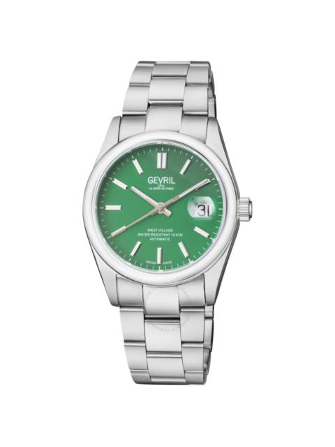 Other Designers Gevril West Village Automatic Green Dial Men's Watch 48914