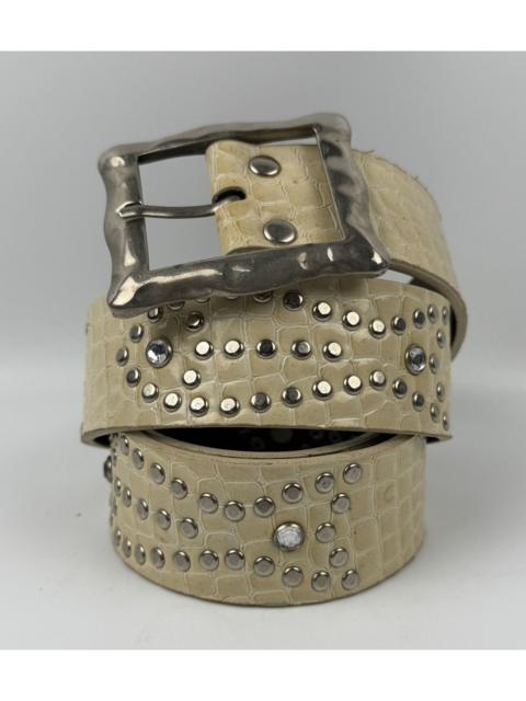 Other Designers Other - punk style studded pvc belt tc59