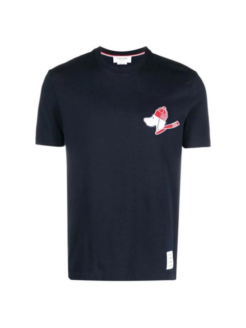 Thom Browne Festive Jersey Short Sleeve Hector Tee