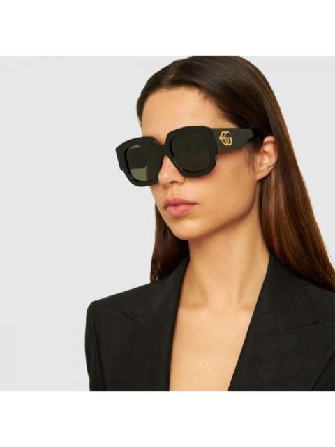 GUCCI NEW GUCCI GG1546S 001 SUNGLASSES WOMEN BLACK EYEWEAR