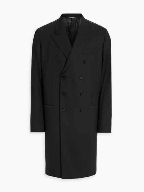 Dolce & Gabbana Double-breasted wool-blend coat