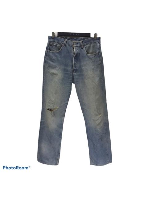 Other Designers Levi's × Levi's Vintage Clothing - Vintage 90s Levis 501 Distressed Denim Jeans