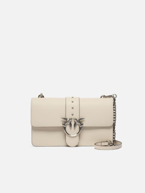 PINKO LOVE BAG ONE MEDIUM HANDBAG IN LEATHER