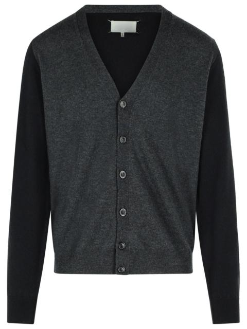 Maison Margiela Maison Margiela Grey Wool Cardigan Men