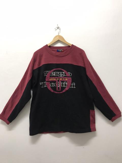 Other Designers Japanese Brand - VINTAGE SERGIO TACCHINI SPORT SPELL OUT BIG LOGO SWEATSHIRT