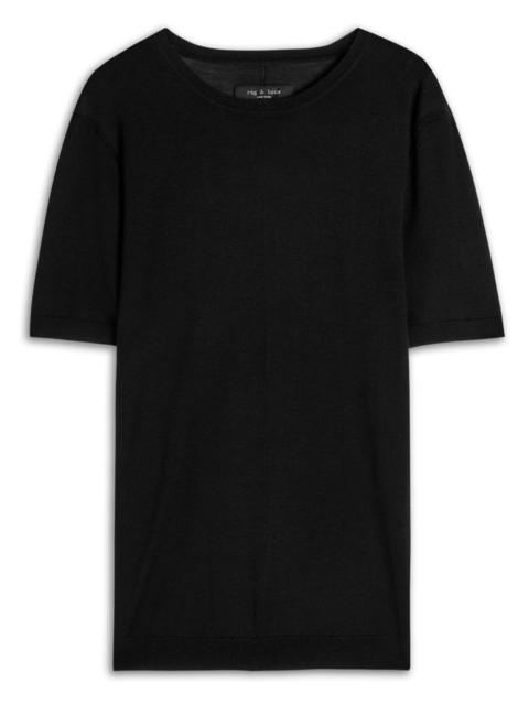 rag & bone Rag & Bone Aulton Fine-knit T-shirt