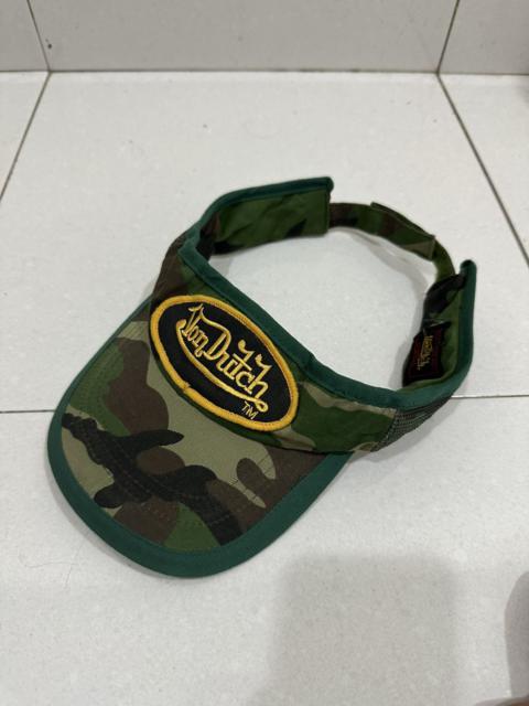 Other Designers VTG Von Dutch Camo Half Cap