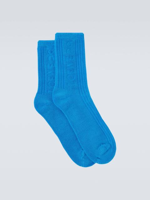 Loewe x On cotton-blend socks