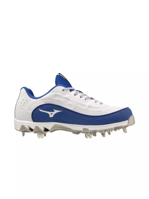 Mizuno 9-Spike Swift 8 Fastpitch "White/Royal" Women's Softball Cleat