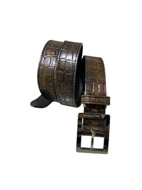 Vivienne Westwood Vivienne Westwood Buckle Crocodile Leather Belt Design