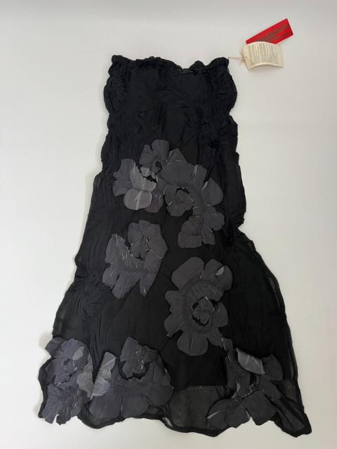 Other Designers YOSHIKI HISHINUMA Black Floral Skirt