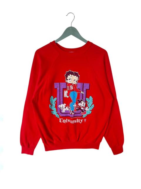 Other Designers Tultex - Vintage 90s Betty Boop University Sweatshirt