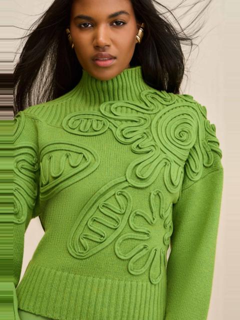 Cult Gaia DEVA KNIT SWEATER