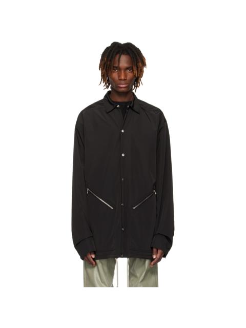 Rick Owens Black Hollywood Membrane Tour Jacket