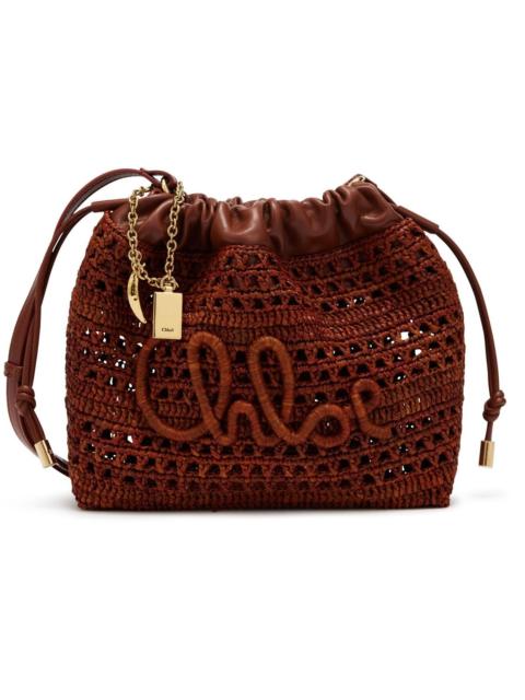 Chloé Chloe Summer Banana Clay Brown Shoulder Bag New & Authentic
