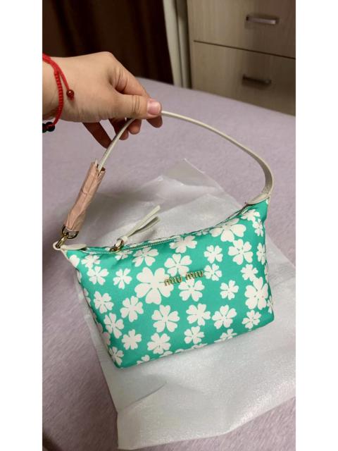 Miu Miu Miu Miu floral printed Hobo bag