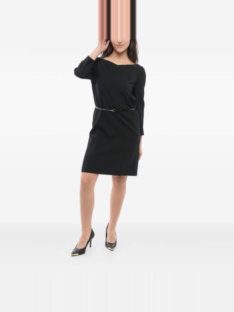 belted dress
