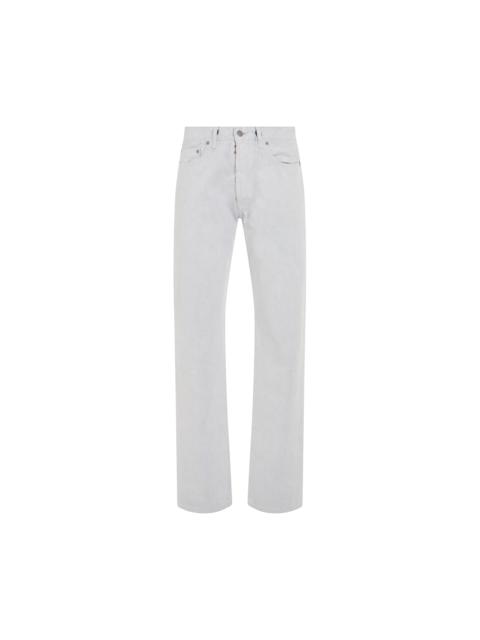 Maison Margiela Bianchetto Straight Leg Jeans in Ice