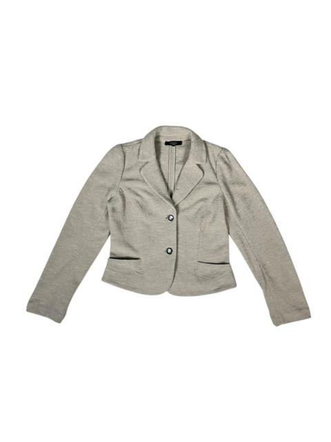 Italian Designers - Max Mara Weekend Cropped Wool Blazer