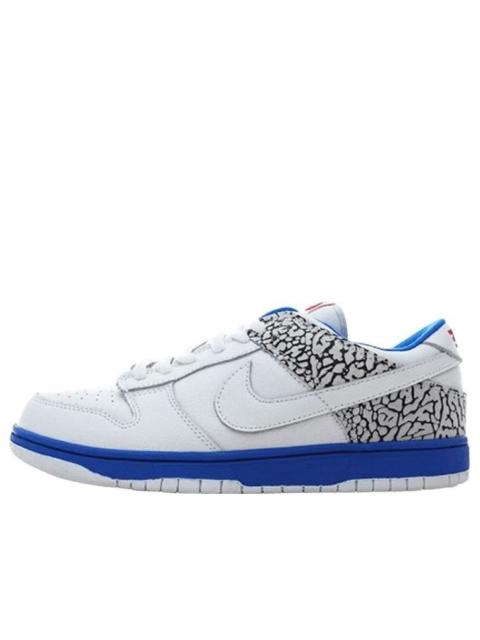 Jordan Nike Dunk Low Cl 'Jordan Pack White Blue' 304714-119