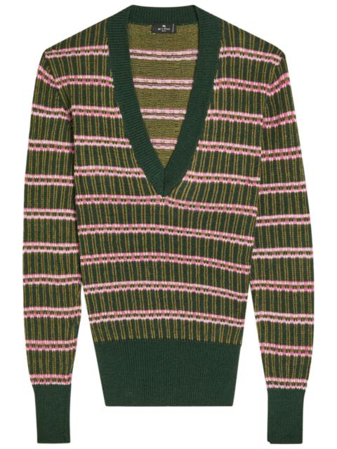 Etro Etro Striped Knit Jumper