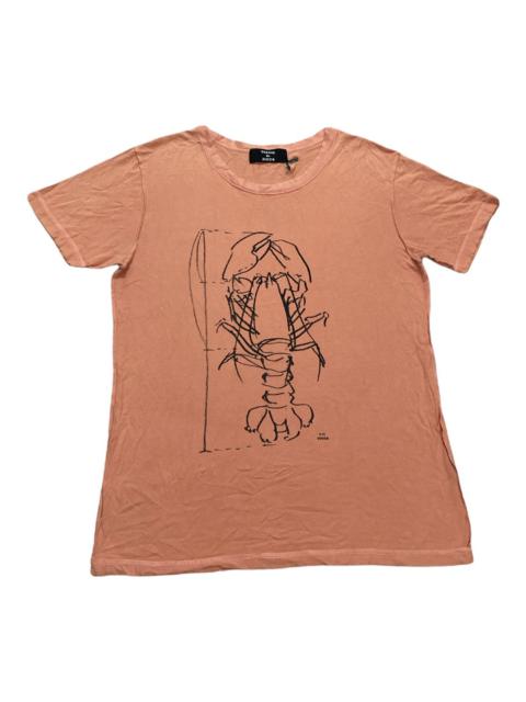 Other Designers Cabane De Zucca - E.M. Zucca Distressed Thrashed Punk Style T-Shirt