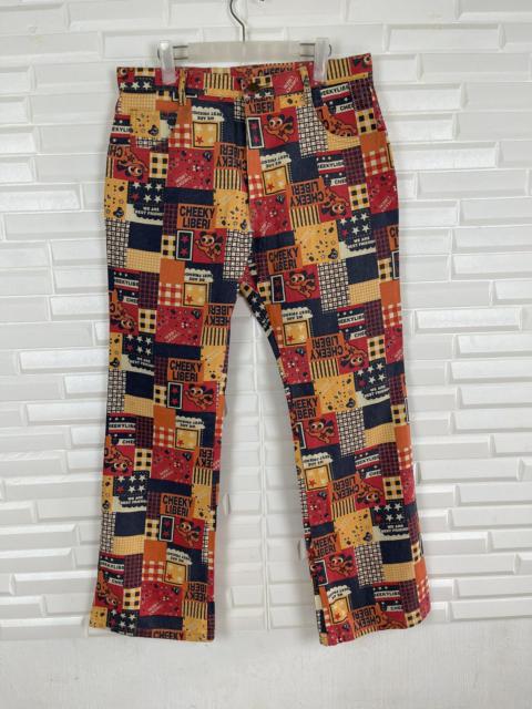 Other Designers Japanese Brand - Nice Overprint Cheeky Liberi Pants