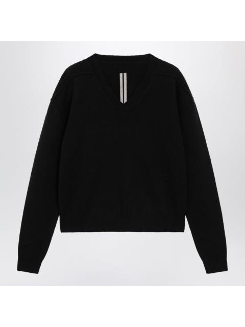 Rick Owens Rick Owens Black Wool And Cashmere Sweater Men