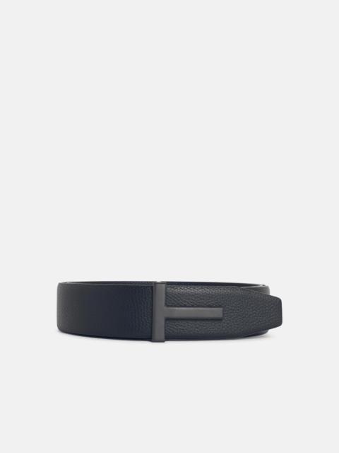 TOM FORD BLACK LEATHER BELT
