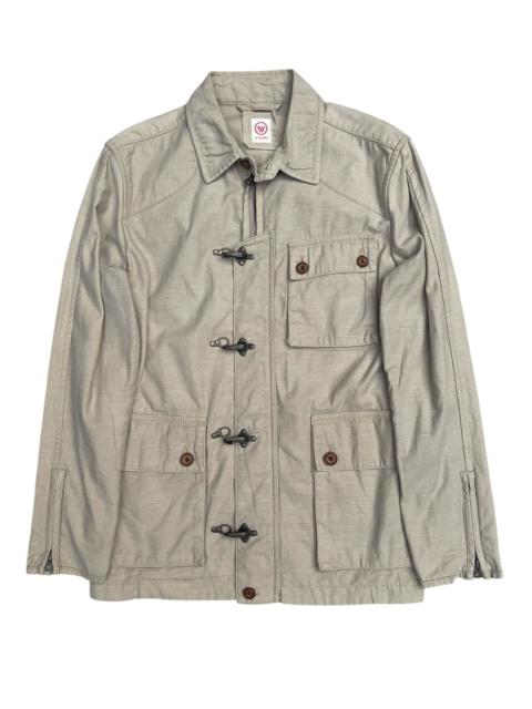 Other Designers Japanese Brand × Other × Vintage - Works Beige Metal Toggle Jacket - Japanese Workwear Style