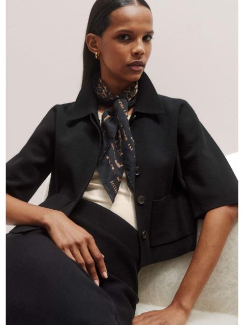 ME+EM Crop Knit Jacket