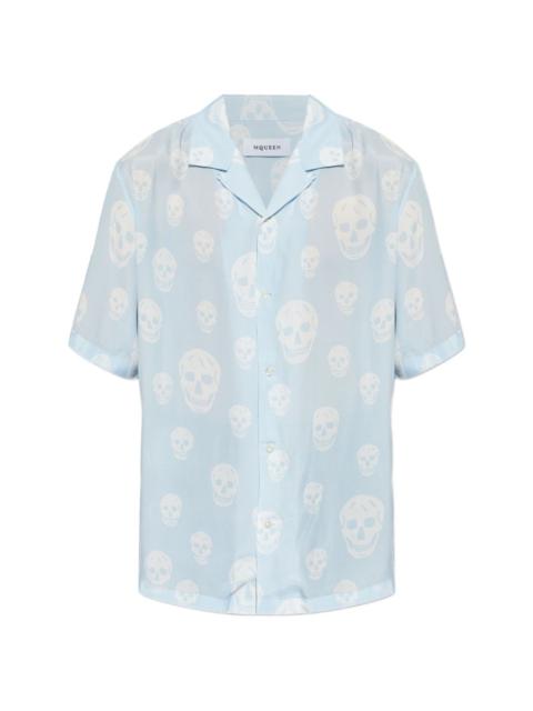 Alexander McQueen SKULL-PATTERN SHIRT