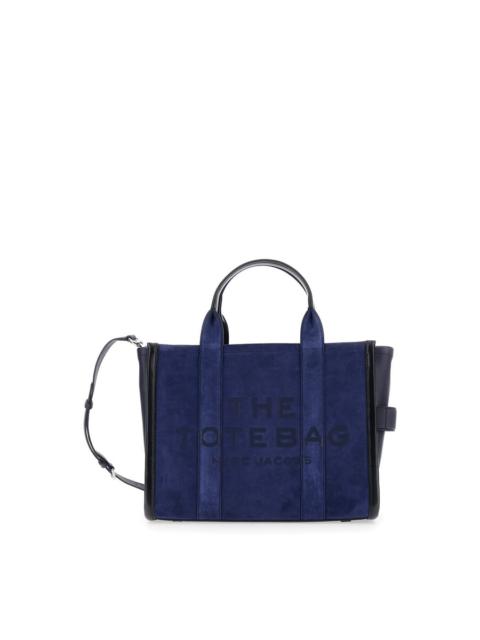 Marc Jacobs Marc Jacobs The Medium Tote Blue Handbag With Logo Lettering On The Front And Adjustable And Removab