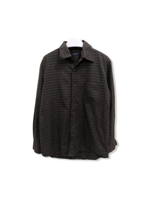 Other Designers Vintage - Vintage Glossy Flannel Shirt 👕