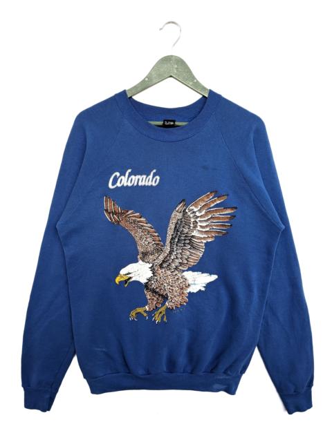 Other Designers Vintage 1989 Colorado Big Eagle Logo Sweatshirt/Size XL