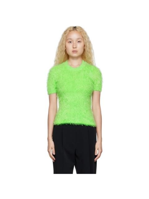 MSGM Green Maglia Sweater