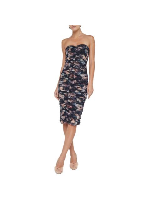 L'AGENCE L'AGENCE Caprice Strapless Midi Dress