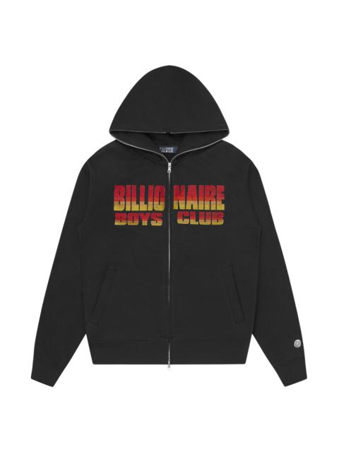 BILLIONAIRE BOYS CLUB STRAIGHT LOGO GRADIENT DIAMONTE POPOVER HOOD