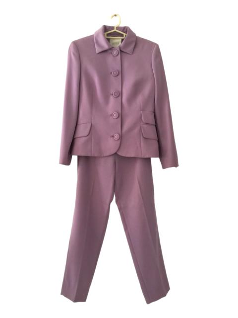 VERSACE Vintage Gianni Versace Couture Lilac Wool Pant Suit
