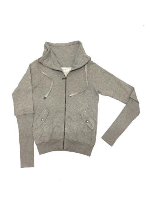 Hysteric Glamour Hysteric Glamour Grey zipper cycling Sweater