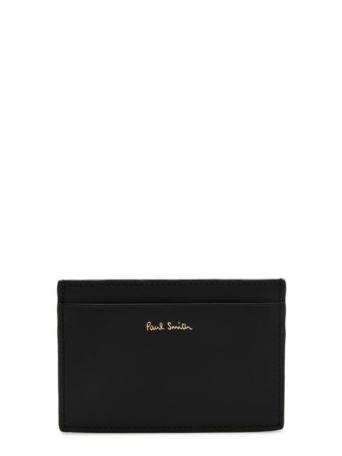Paul Smith Signature Striped Leather Card Holder