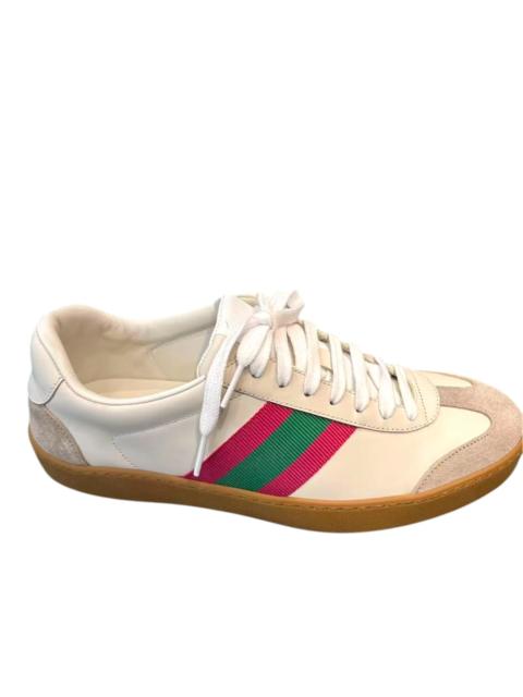 GUCCI Gucci Web Leather Women Sneakers