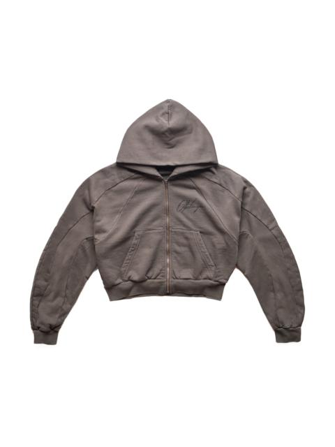 OTTOLINGER OTTOLINGER Multiline Zip Hoodie Brown