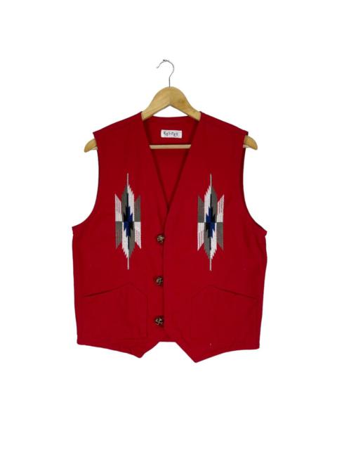 Other Designers 🌟VINTAGE YOLORS NAVAJO VEST LIKE ORTEGA CHIMAYO