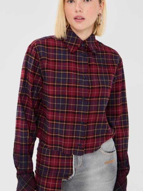Off-White Check Flannel Arrow Shirt
