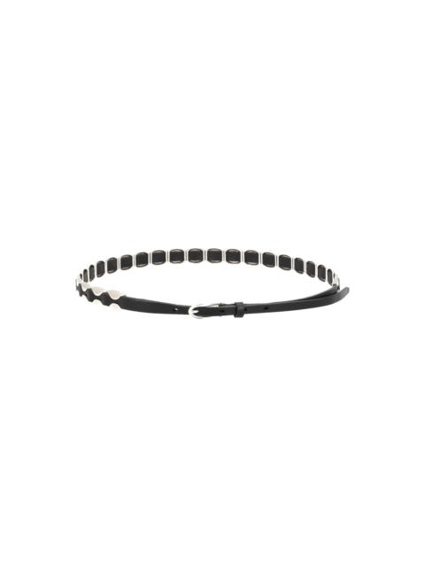 Our Legacy Spine Bracelet Black Chromexcel Leather - A2258SBC